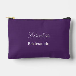 花嫁エレガントメイド濃紫アクセサリーポーチ アクセサリーポーチ