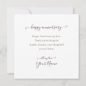 花嫁エレガント付きフローラ周年記念ケーキ (裏面)