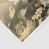 花嫁エレガント背面フローラアーチウェイポートレート 薄葉紙 (詳細)