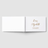 花嫁カスタムスクラップブックへの手紙、ヘンドスクラ ゲストブック (全面)