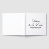 花嫁カスタムスクラップブックへの手紙、ヘンドスクラ ゲストブック (全面)