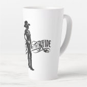 花嫁カップのお母さん カフェラテマグ (右アングル)