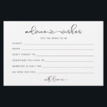 花嫁カードのためのミニマルな愛ハートアドバイス チラシ<br><div class="desc">花嫁シンプルのためのハートアドバイスカードとミニマリスト。レイアウト、フォント、文字サイズの変更など、このデザインの高度なカスタマイズを行うには、上クリックの「」ボタカスタマイズンを使用してください。何か連絡質問があれば私に頼む!</div>