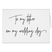 花嫁カードの父 (正面横)