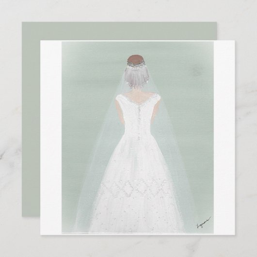 花嫁カード (正面/裏面)