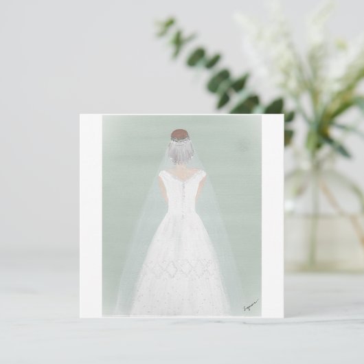 花嫁カード (スタンド正面)