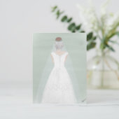 花嫁カード ポストカード (スタンド正面)