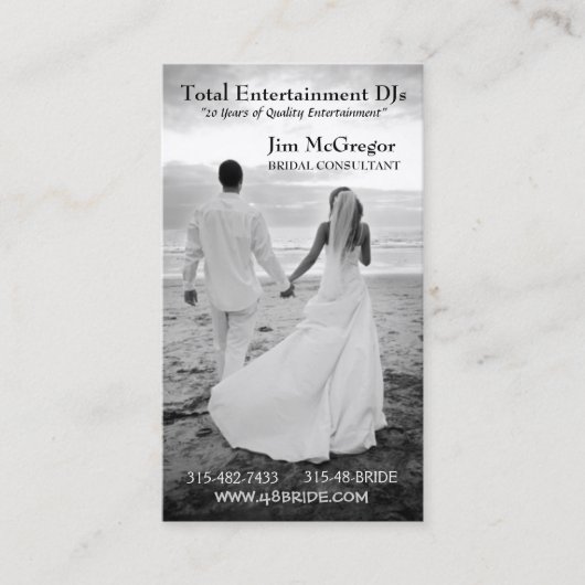 花嫁カード 名刺 (正面)