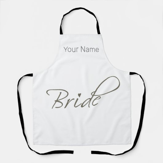 花嫁ギフトバチェロレッテと婚約スタッグパーティー エプロン (正面)