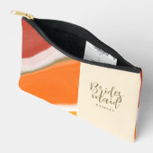 花嫁ギフトメイクアップバッグ – 日インスパイア入 アクセサリーポーチ (見開き)