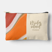 花嫁ギフトメイクアップバッグ – 日インスパイア入 アクセサリーポーチ (正面)