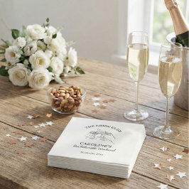 花嫁クラブのブライズウィークエンドパーティーのお土産用カクテルナプキン スタンダードカクテルナプキン