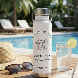 花嫁クラブ　独身最後の週末　お礼　名前 ウォーターボトル