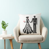 花嫁クロスエレガントステッチデザイン クッション (椅子)