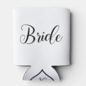 花嫁クーラーボックスとカスタマイズ可能イニシャル 缶クーラー (裏面)