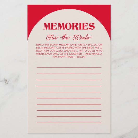 花嫁ゲームのためのバチェロレッテの思い出 チラシ (正面)