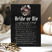 花嫁ゲームを知っているハロウィン最高のスカル 招待状