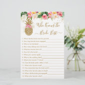 花嫁ゲームを知っているパイナップル最高のフローラ (スタンド正面)