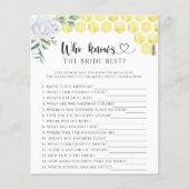 花嫁ゲームを知っているビー最高のフローラ (正面)