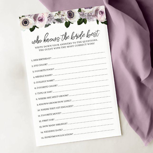 花嫁ゲームを知っているムーディパープル最高のフローラ (クリエイターアップロード済み)