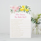 花嫁ゲームを知っているレモンピンク最高ののフローラ (スタンド正面)