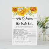 花嫁ゲームを知っている最高のひまわり (スタンド正面)