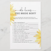 花嫁ゲームを知っている最高のひまわ (正面)