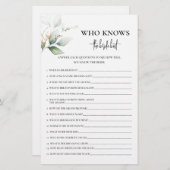 花嫁ゲームを知っている最高の緑草 (正面/裏面)