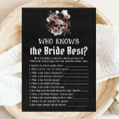 花嫁ゲームを知るハロウィン最高のスカル 招待状