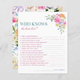 花嫁ゲームを知るピンクとブルーの最高のフローラ