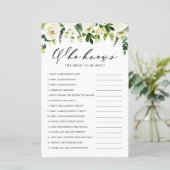 花嫁ゲームを知る白い冬の最高の花 (スタンド正面)