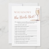 花嫁ゲームを知る真珠とプロセ最高のコ 招待状 (正面)