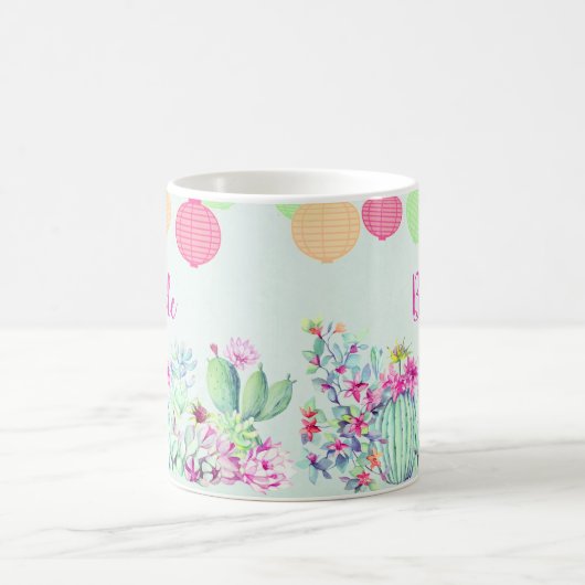 花嫁サボスサキュルトフィエスタ コーヒーマグカップ (中央)