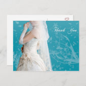 花嫁サンキューカード ポストカード (正面/裏面)