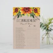 花嫁サンフラワーLGBTQの知識は？ (スタンド正面)