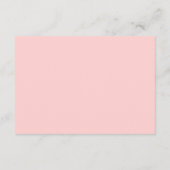 花嫁シャワーゲーム用ピンクモノグラムアドバイス アドバイスカード (裏面)