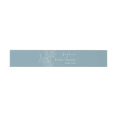 花嫁シャワー用招待状用帯。 招待状ベリーバンド (フラット)