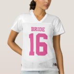 花嫁ジャージー レディースフットボールジャージー<br><div class="desc">これらの結婚ジャーシーは、あらゆるスポーツファンと彼らのブライダルパーティのための完璧なtouch!</div>