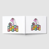 花嫁ジラ・レトロ ゲストブック (全面)