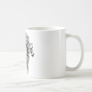花嫁スカル コーヒーマグカップ