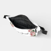 花嫁スクワッドピンクフローラエレガント金ゴールドグリッタージオ ファニーパック (見開き)