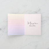 花嫁スティックハート カード (内部)