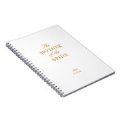 花嫁スパイラルノートの母 ノートブック (右側)