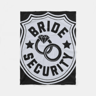 花嫁セキュリティ フリースブランケット