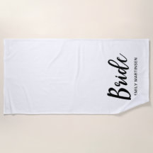 花嫁タイポグラフィと名前Black and White