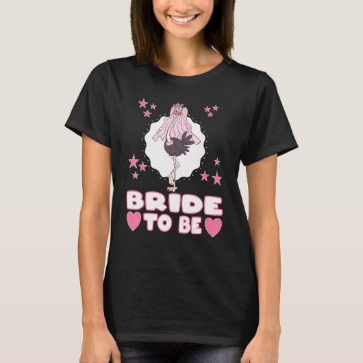 花嫁チームと未来の妻のための花嫁候補 Tシャツ (正面)
