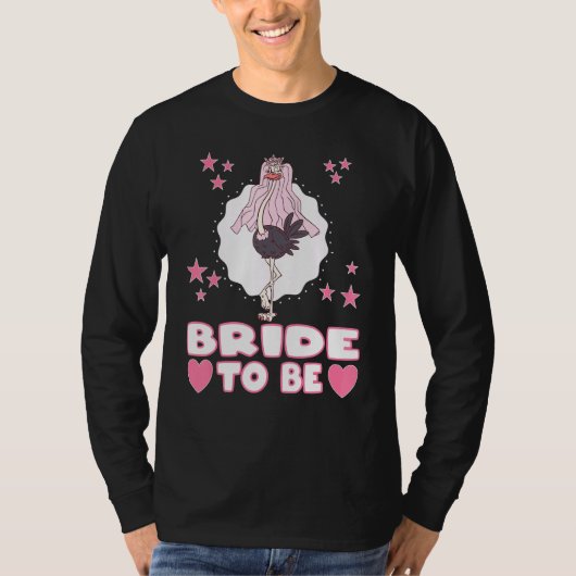 花嫁チームと未来の妻のための花嫁候補 Tシャツ (正面)