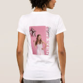 花嫁チームの写真Tシャツ | パーソナライズされたハエン党 Tシャツ (裏面)