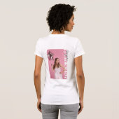 花嫁チームの写真Tシャツ | パーソナライズされたハエン党 Tシャツ (裏面フル)