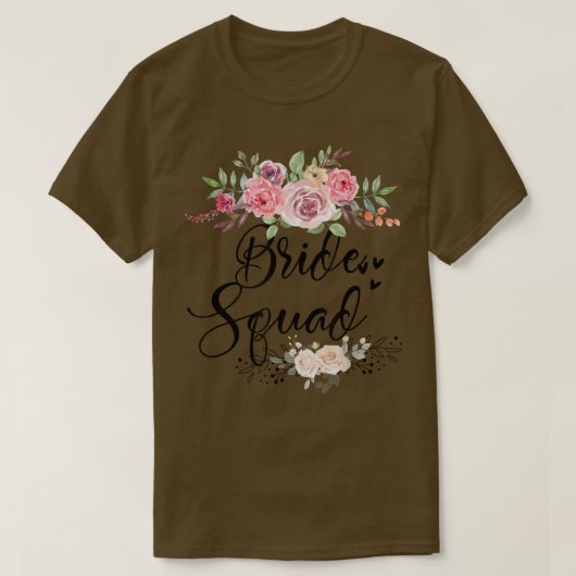 花嫁チームの結婚式前パーティー Tシャツ (デザイン正面)